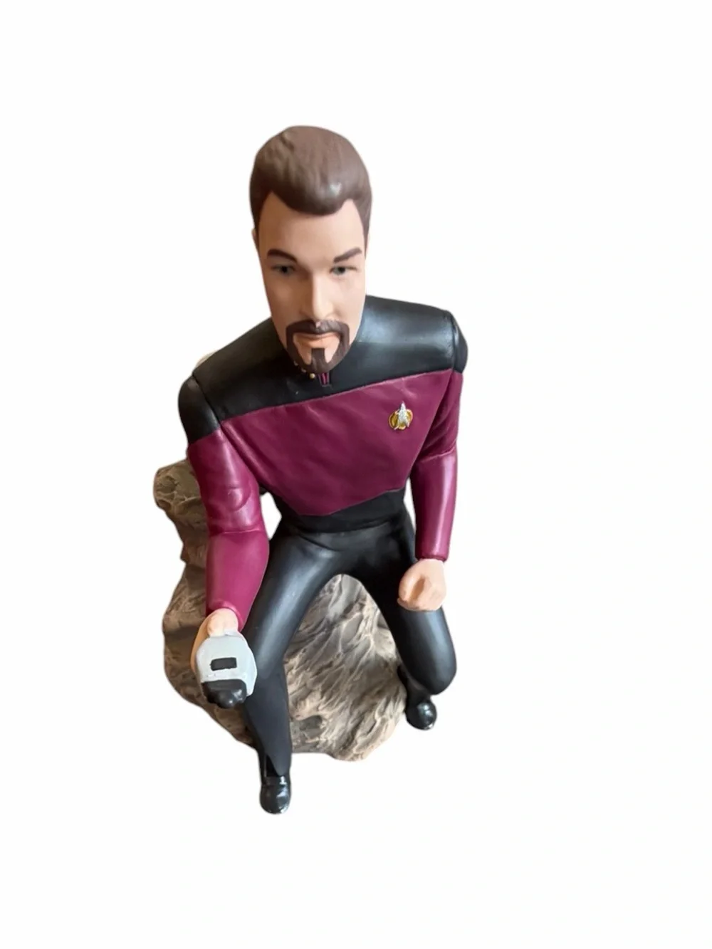Hallmark Keepsake Star Trek Commander William Riker Ornament 1996 TNG Box